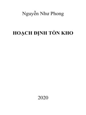 cover image of Hoạch Định Tồn Kho